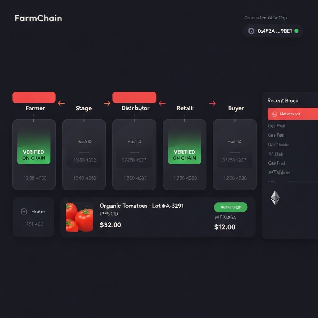 FarmChain interface preview
