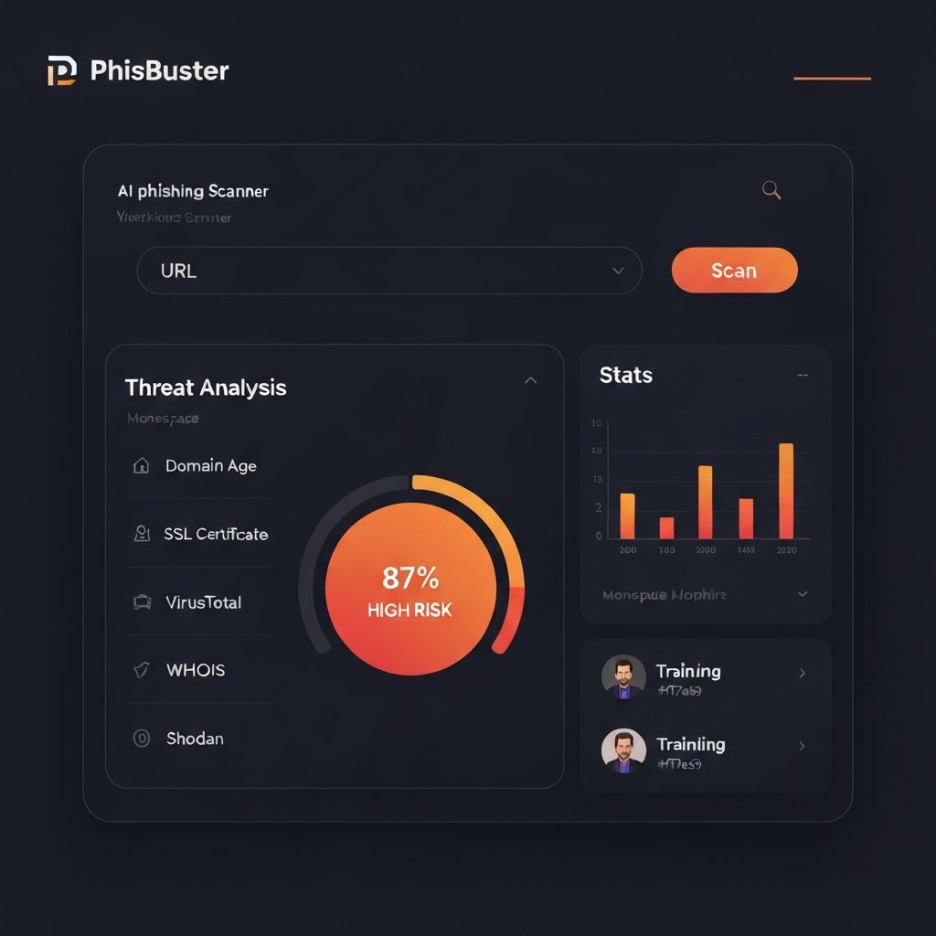 PhisBuster interface preview